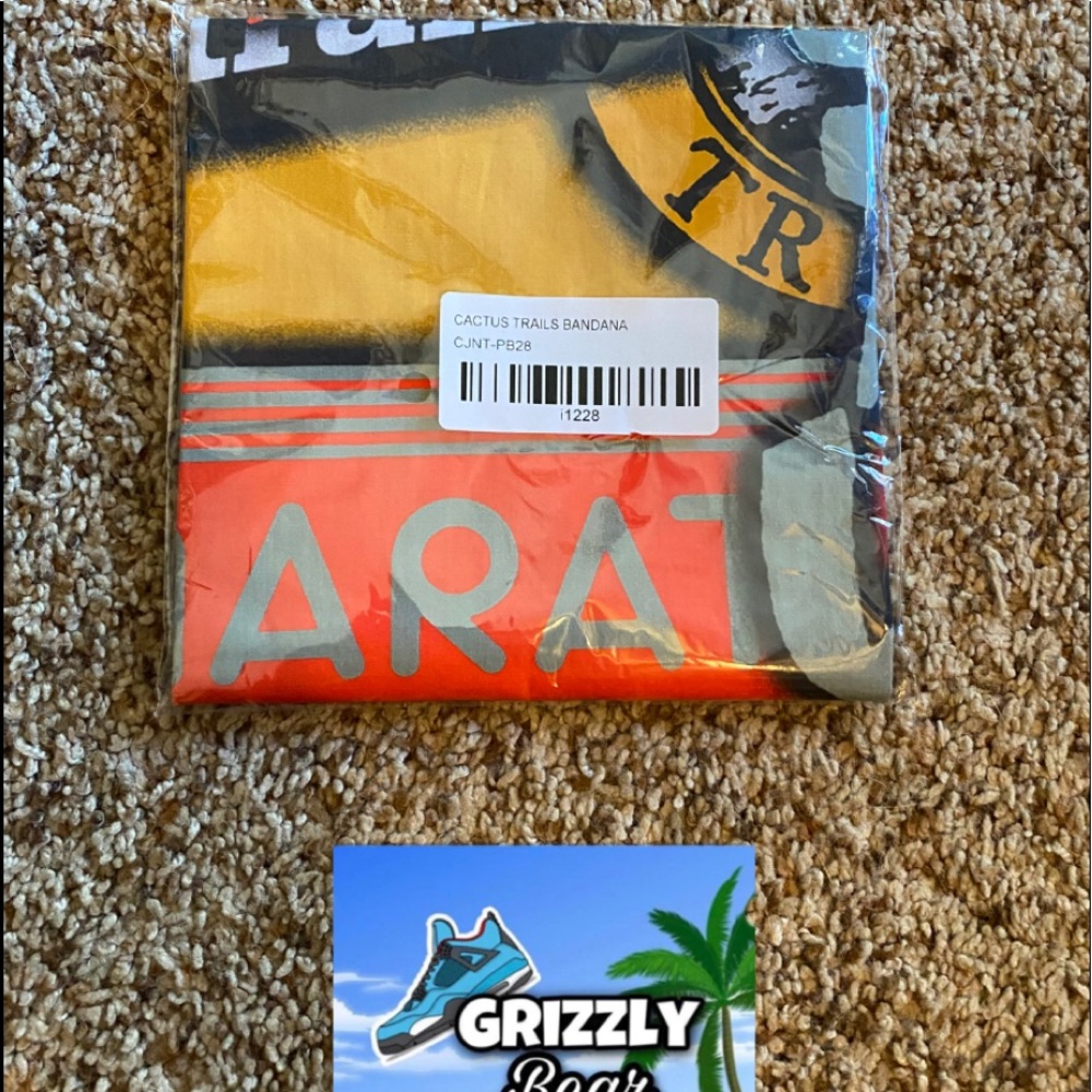 TRAVIS SCOTT CACTUS TRAILS BANDANA